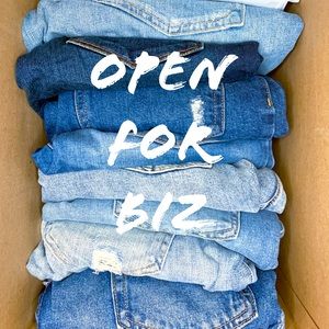 Jeans galore! Closet clean out happening now!